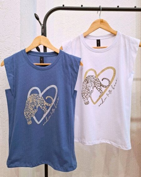 Musculosa manga japonesa Andra tigre