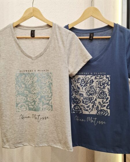 Remera cuello V Matisse