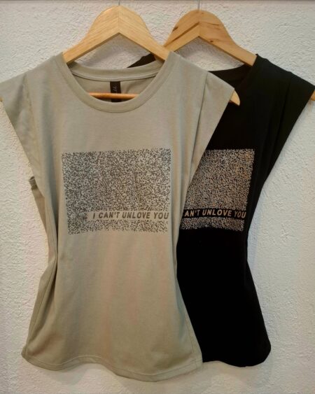 Remera manga japonesa algodón 100% Unlove you