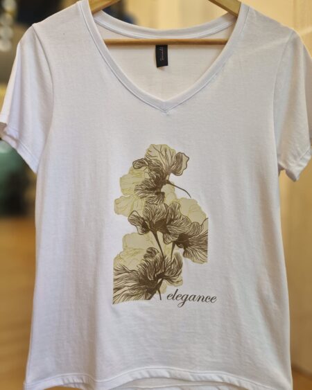 Remera V elegance