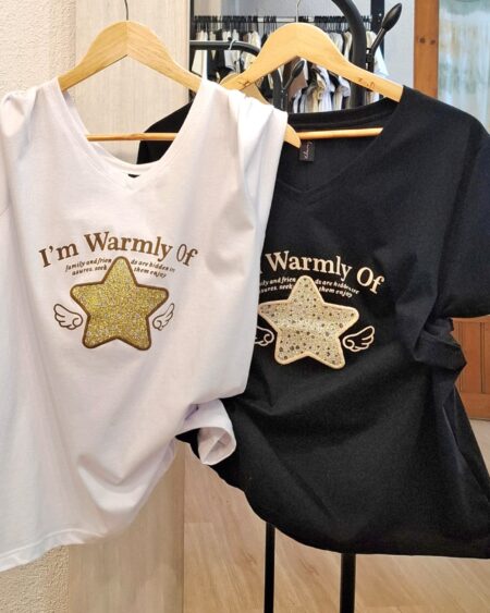 Remera V talle especial Warmly