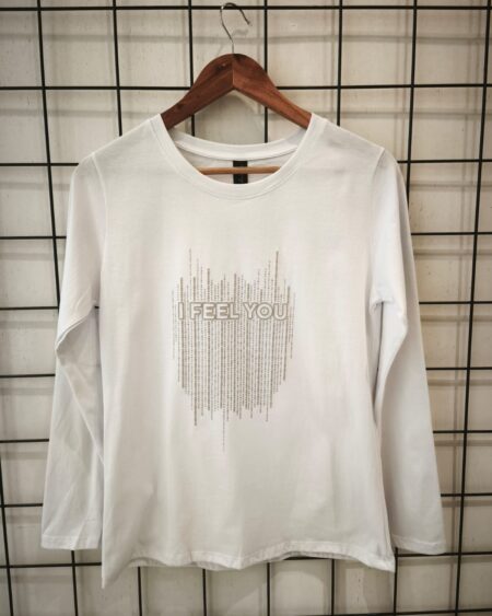 Remera clásica m/ larga I feel you