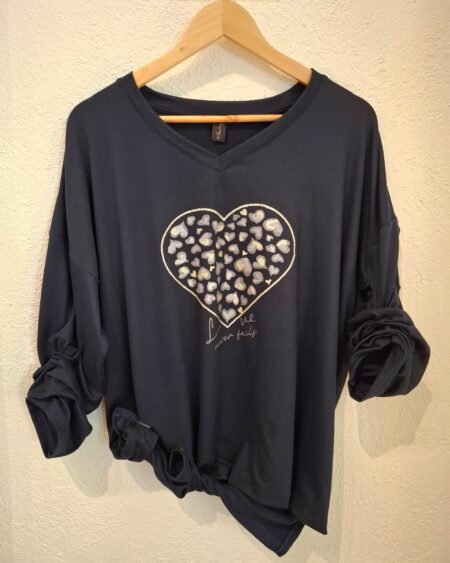 Modal soft V corazon