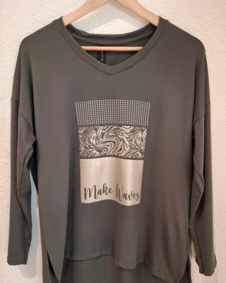 Modal V manga larga Waves