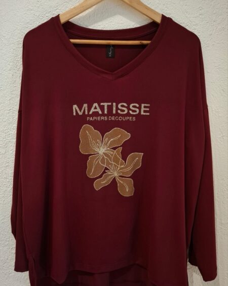 Remera V modal soft Matisse