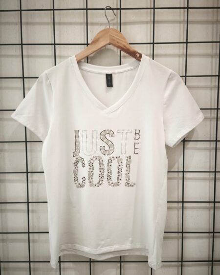 Remera clásica v (LYCRA) Just be cool