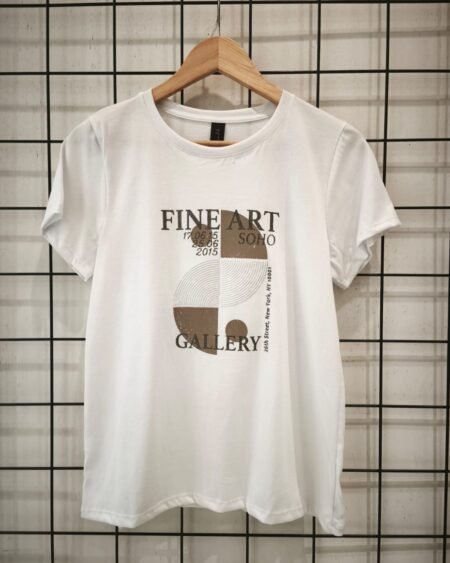 Remera clásica Fine Art Soho