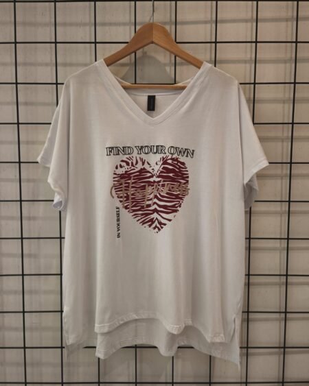 Remeron c/tajo V Corazón Find Your Own