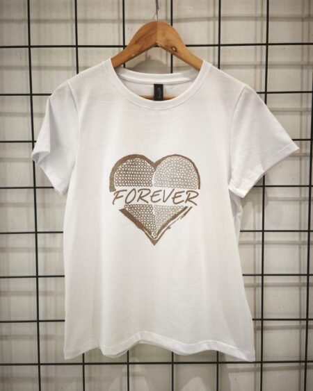 Remera clásica Forever Corazón