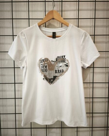 Remera clásica O Corazón Brillo Diary