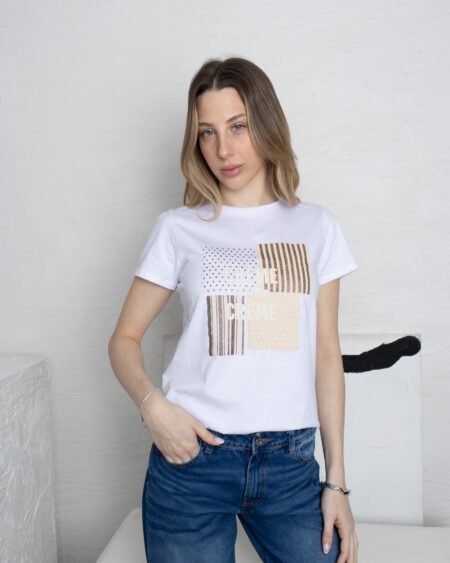 Remera clásica Creme de la Creme