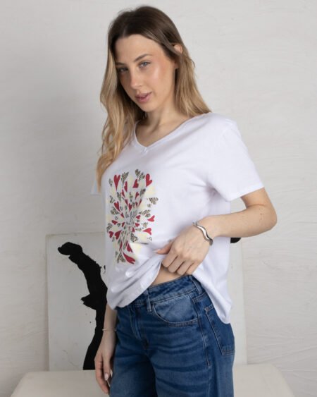 Remera clásica V La Lille