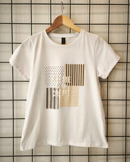 Remera clásica Creme de la Creme