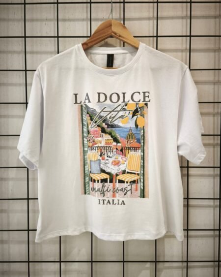 Remera Boxy La Dolce Vitta